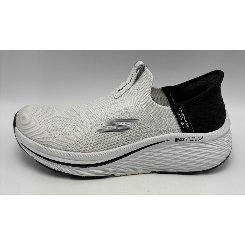 Skechers MAX CUSHIONING ELITE 2.0 Eternal Sneaker Women 7.5 Slip lns White
